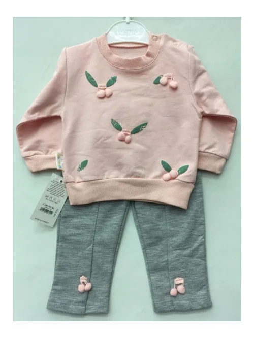 Komplet dziewczęcy CAN 324 (9M-18M) 2