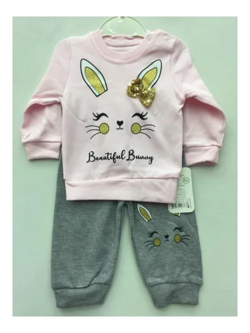 Komplet dziewczęcy MNT 19163 (9M-18M) 1
