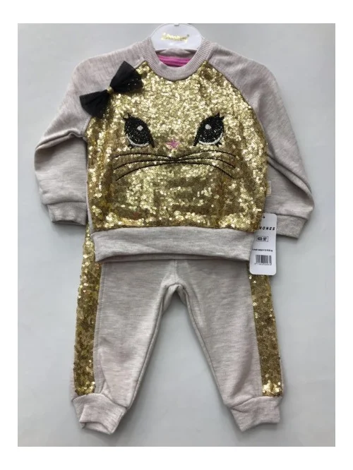 Komplet dziewczęcy LM587 (6m-24m) 1