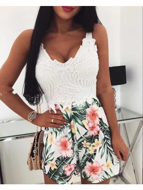 Kombinezon damski szorty A2011