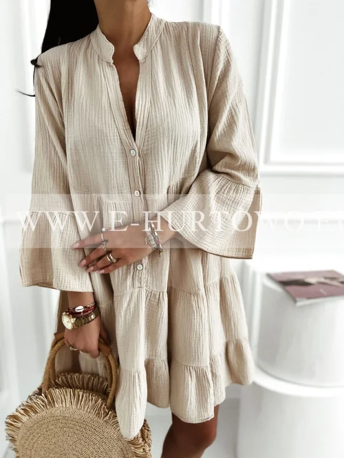 Sukienka damska MUŚLIN AS7441