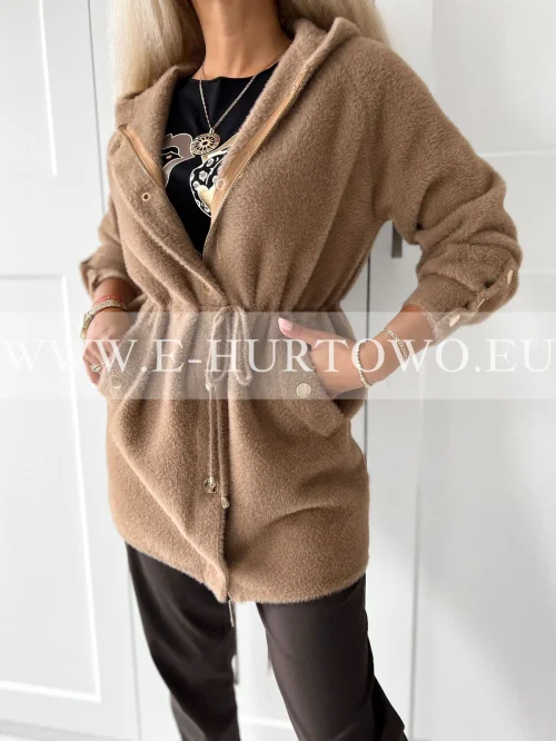 Płaszcz damski typu Alpaka FD25