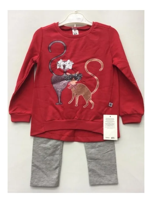 Komplet dziewczęcy BB3008 (3L-7L) 3