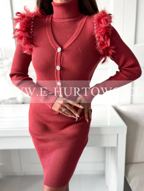 Sukienka damska SDF69877