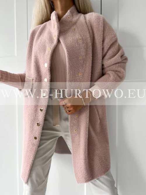 Płaszcz damski typu Alpaka SB21856