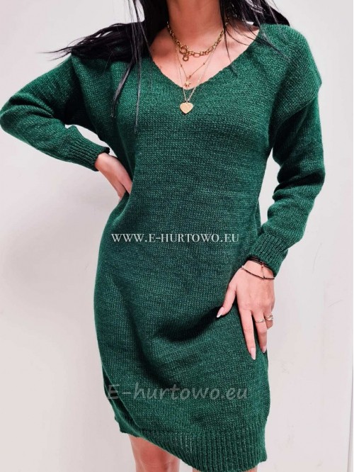 Sukienka damksa sweterkowa B28415