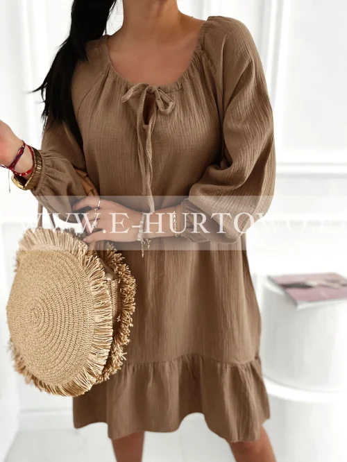 Sukienka damska MUŚLIN AS744