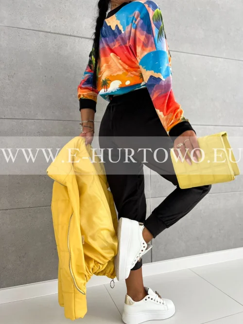 Komplet dresowy welurowy IKN6602