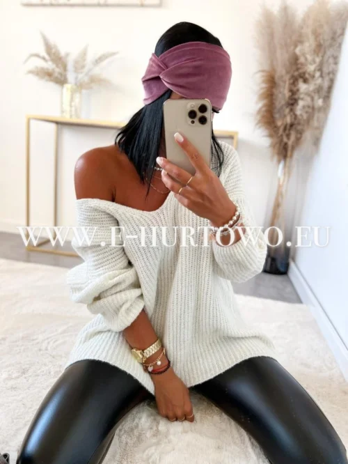 Opaska damska welurowa SA16700