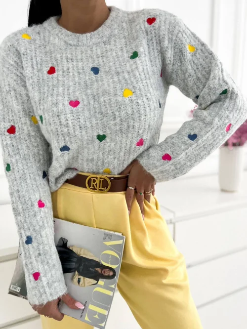 Sweterek damski E3389