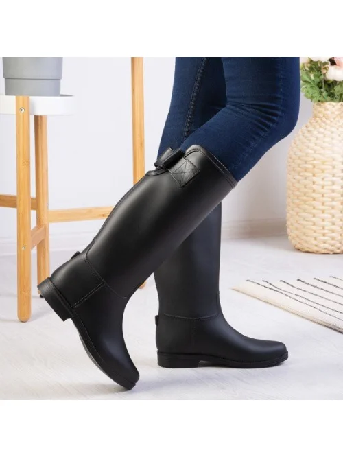Kalosze damskie D580 BLACK