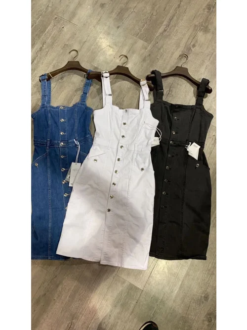 Sukienka damska jeans FF778 (S-L)