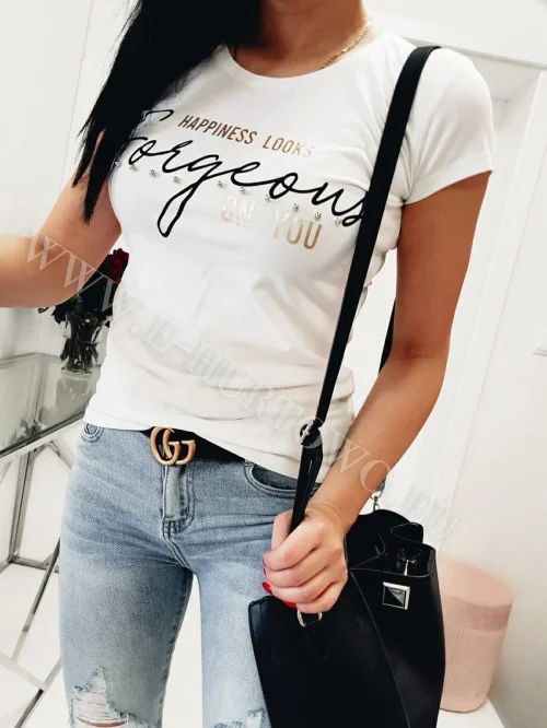 Bluzka damska BASIC MOT5008 (S-XL)