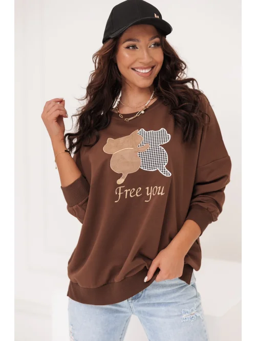 Bluzka damska MOT6877 Plus Size