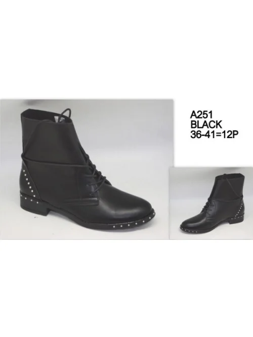 Obuwie damskie A251 BLACK (36-41)