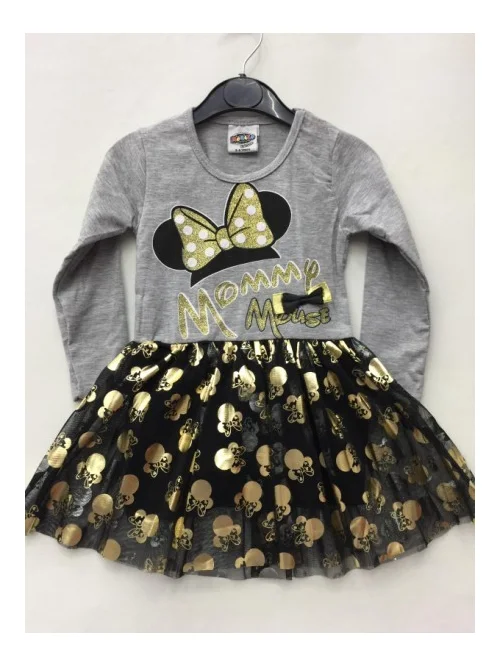 Sukienka dziewczęca MON64 (3L-7L) 4